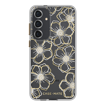 Case-Mate Floral Gems Case Cover For Samsung Galaxy S24+ - Gold