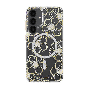 Case-Mate Floral Gems Mag Case Cover For Samsung Galaxy S25+ - Gold