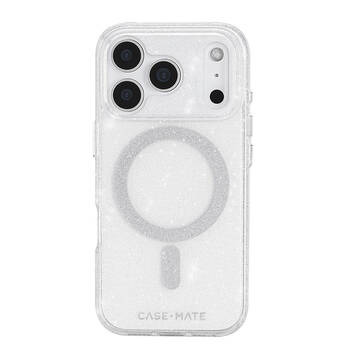 Case-Mate Twinkle MagSafe Phone Case For iPhone 17 Pro 6.3in Silver