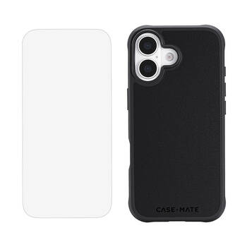 2pc Case-Mate Case & Screen Protection Set w/MagSafe for iPhone 17 6.3in Black