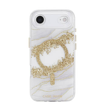 Case-Mate Karat Granite MagSafe Phone Case For iPhone 17 Air 6.5in Gold