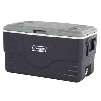 Coleman Plastic Cooler Chest Hard Cooler Outdoor Camping 44L Black/Grey