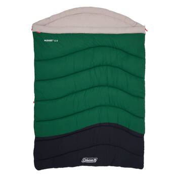 Coleman Double Wide/2 People Sleeping Bag Mudgee –3 °C 200x150cm Green