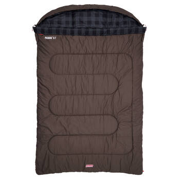 Coleman Double Wide/2 People Sleeping Bag Pilbara –7 °C 200x150cm Brown