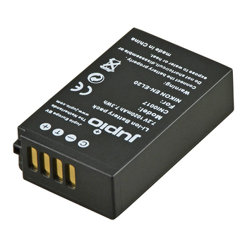 Jupio Li-Ion 7.2V 1020mAh Rechargeable Battery For Nikon EN-EL20 Camera