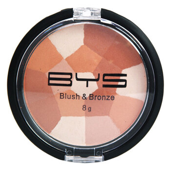 BYS Blush & Bronze 8g Mosaic Compact Light Glow