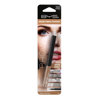 BYS Eyebrow Fibre Powder Makeup Warm Honey 1.5g