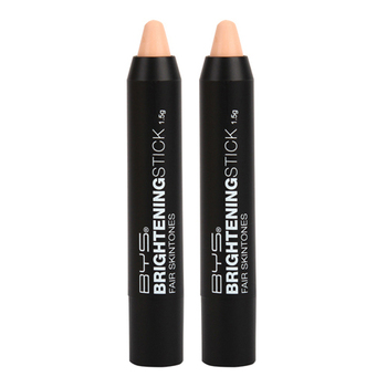 2PK BYS Brightening Stick Cool Pink 1.5g Creamy Stick Face/Eye Makeup