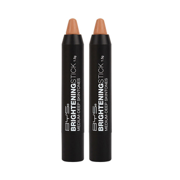 2PK BYS Brightening Stick Apricot 1.5g Facial/Eye Makeup Cosmetic
