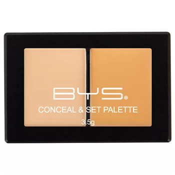 BYS Conceal/Set Palette Medium Beige 2 Shades 3.5g