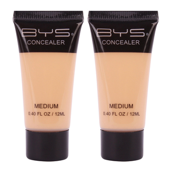 2PK BYS Concealer Tube Makeup Medium 12ml