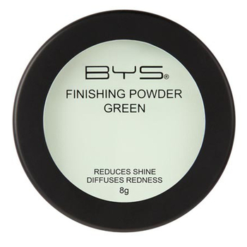 BYS 8g Finishing Powder Translucent Matte Face Makeup - Green