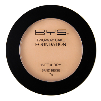 BYS Two-Way Wet & Dry 7g Cake Foundation - Sand Beige