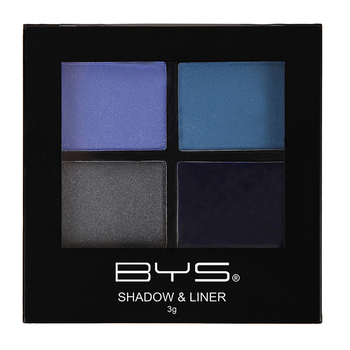 BYS 3g Shadow & Liner Eye Makeup Palette Indigo Sky - 5 Shades
