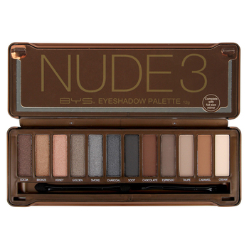 BYS Nude 3 Eyeshadow Palette