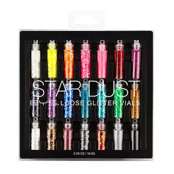 BYS Star Dust Loose Glitter Vials Palette