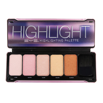 BYS Highlight Palette Makeup - 6 Shades