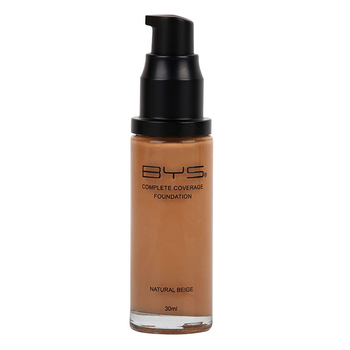 BYS 30ml Liquid Foundation Face Makeup Cosmetics - Natural Beige