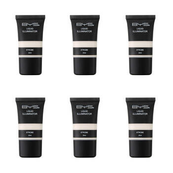 6PK BYS 20ml Liquid Illuminator Glow Face Cosmetic Makeup - Strobe