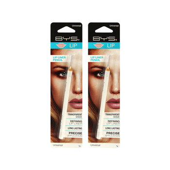 2PK BYS Matte Lip Liner Pencil Makeup Long Lasting Universal 1g