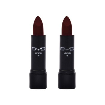 2PK BYS Lipstick Berry Dark 3g Lip Colour Beauty Face Makeup