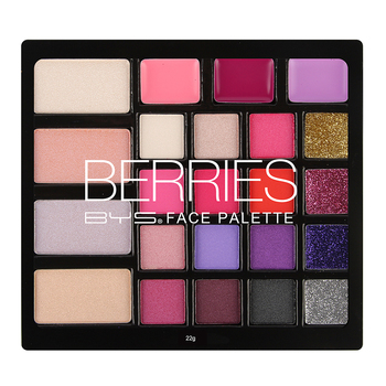 BYS Square 22g Face Palette Makeup Berries - 23 Shades 