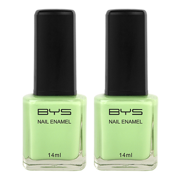 2PK BYS 14ml Nail Polish Steal The Limelight Green