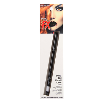 BYS 0.3g Gel Pencil Lip Liner White 