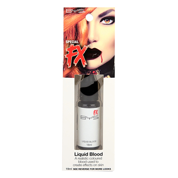BYS Special FX Liquid Red Blood Costume Makeup 18ml