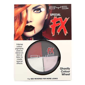 BYS Special FX Ghastly Colour Wheel Costume Makeup Creamy 10g