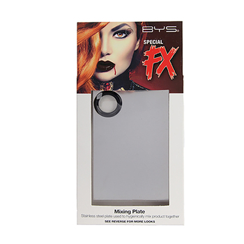 BYS Special FX Stainless Steel Makeup Mixing Plate