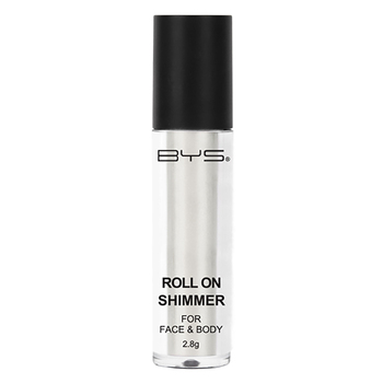 BYS Roll On 2.8g Shimmer Face/Body Makeup Cosmetic - Snow White