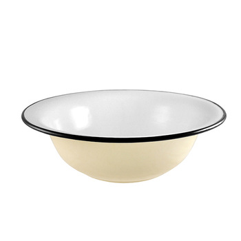 Urban Style Enamelware 32cm Round Basin Bowl - Cottage