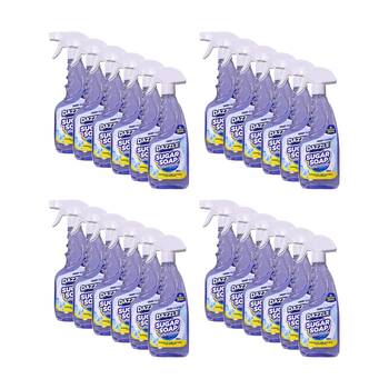 24PK Dazzle Deep Clean Surface Cleaning Spray Bottle Sugar Soap 500ml