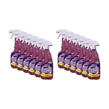 12PK Dazzle Deep Clean Surface Cleaning Spray Bottle Bathroom 500ml