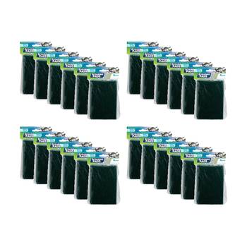 24x 5PK Quick N Clean Scouring Pads Cleaning Tool Tough Stains 15x10cm Green