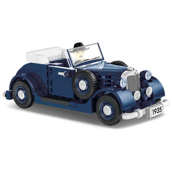 247pc WWII 1935 Horch 830 Cabriolet Kit Model Toy 12x6cm