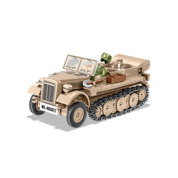 283pc World War 2 SD KFZ 10 Demag D7 Building Toy Kit