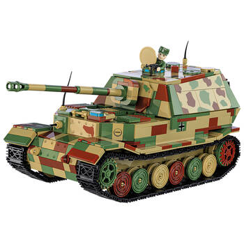 1252pc World War 2 Panzerjäger Tiger P Elefant Kit Diecast Toy