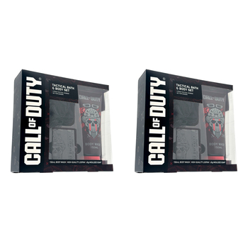 2PK Call Of Duty Tactical Bath & Body Kids Toiletry Set 6y+