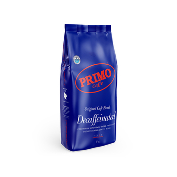 Primo Caffe 1KG Decafe Coffee Beans w/Process