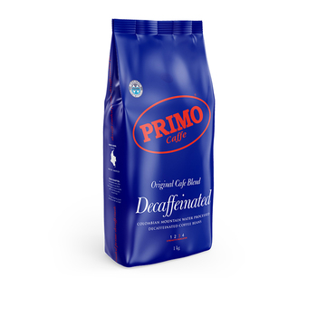 Primo Caffe 1KG Decafe Coffee Beans w/Process