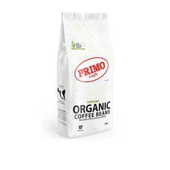 Primo Caffe 1KG Certified Organic Coffee Beans