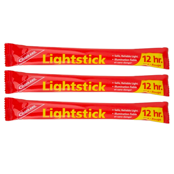 3PK Coghlans Lightstick Red