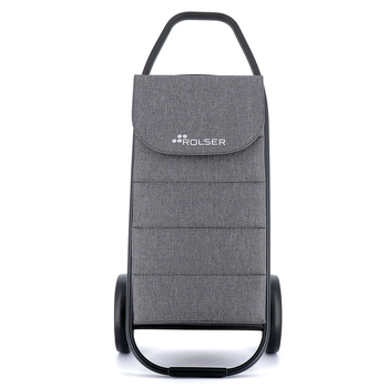 Rolser 53L 2 Wheel Folding Shopping Cart Trolley 108.5x47cm
Grey