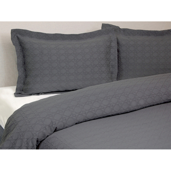 Jason Commercial Queen/King Bed Villa Matelasse Coverlet 250x240cm Slate