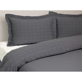 Jason Commercial Single/Double Bed Villa Matelasse Coverlet 190x230cm Slate