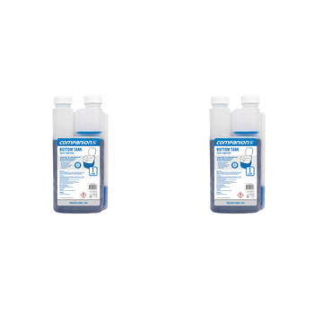 2PK Companion Toilet Chemical Bottom Tank 1L Toilet Sanitiser