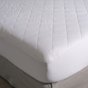 Canningvale King Single Bed Mattress Protector White