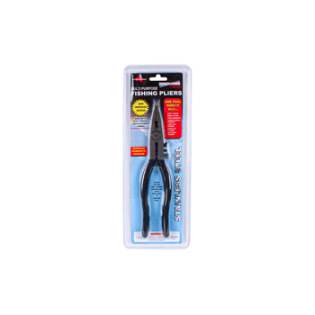 Australian Design 26cm Multi-Purpose Stainless Steel Fishing Pliers - Black